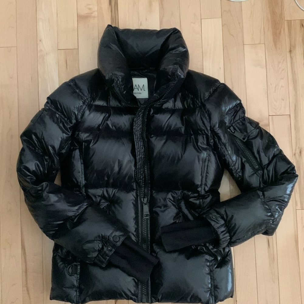 Women’s SAM Freestyle down jacket, jet/black size M